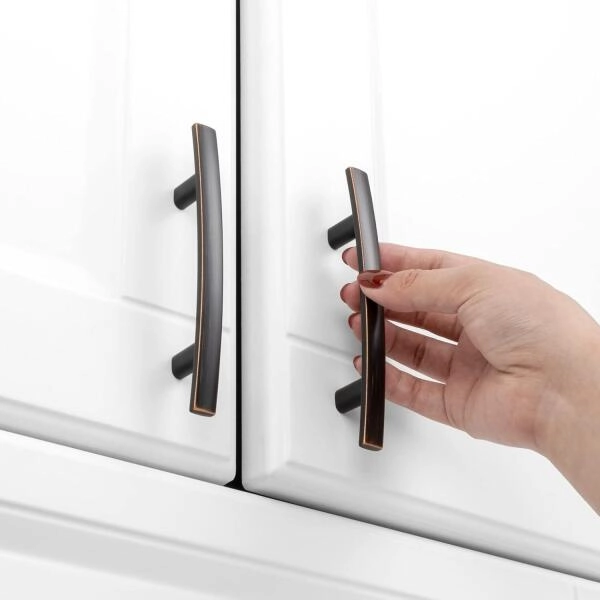 Stylish and durable oil-rubbed bronze cabinet pulls from KOOFIZO