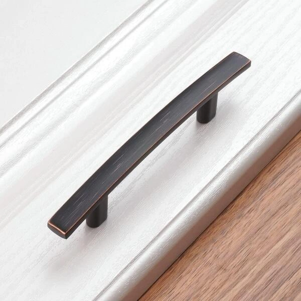 Stylish and durable oil-rubbed bronze cabinet pulls from KOOFIZO