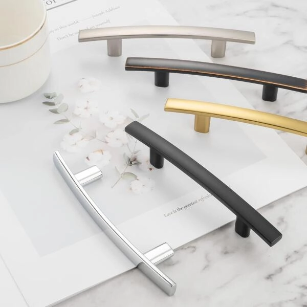 Stylish and durable oil-rubbed bronze cabinet pulls from KOOFIZO