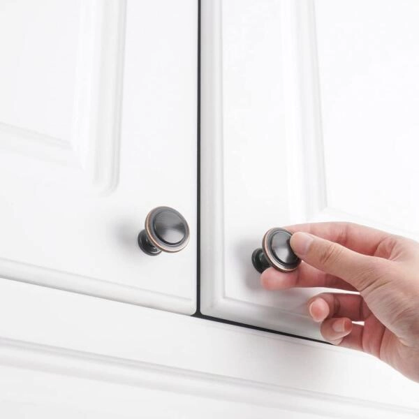 Stylish, functional oil-rubbed bronze cabinet knobs from KOOFIZO