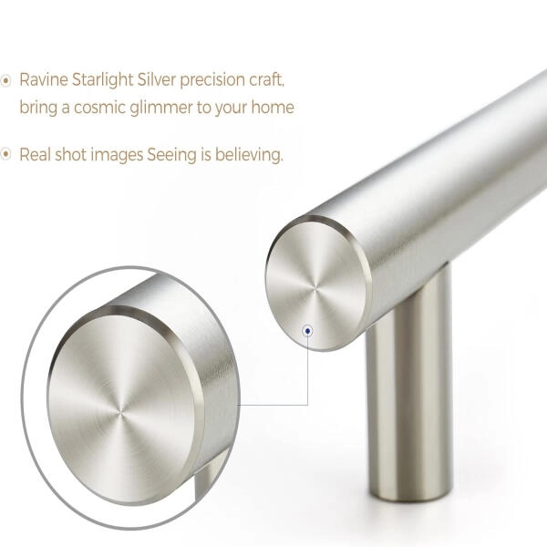 Durable stainless steel cabinet pulls
