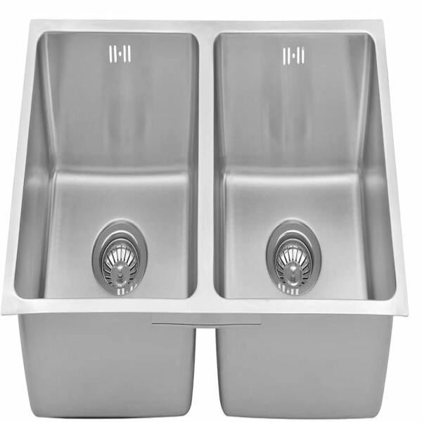 Square Double Bowl Sink