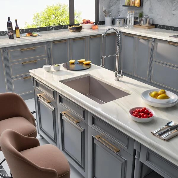 Square Single Bowl Sink