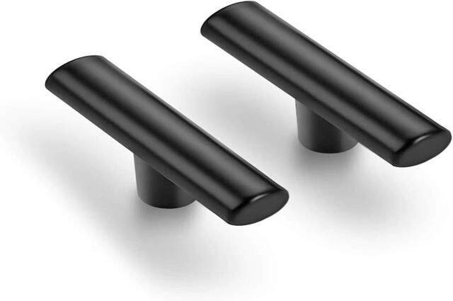 Cabinet Pulls Matte Black Stainless Steel Kitchen Drawer